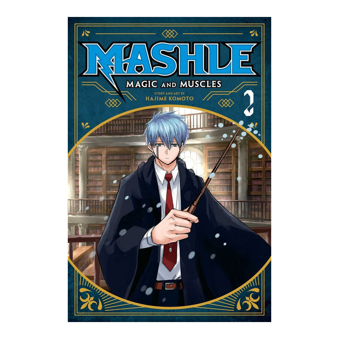 Mashle Magic and Muscles Volume 02 Manga Book Front Cover