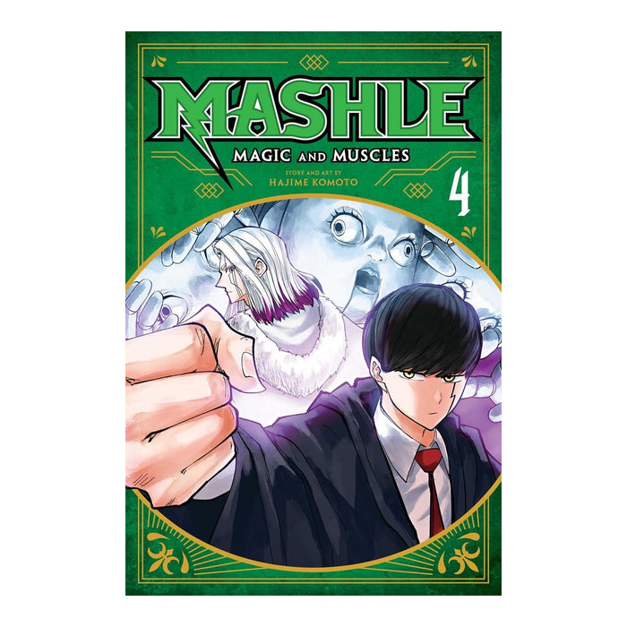 Mashle Magic and Muscles Volume 04 Manga Book Front Cover