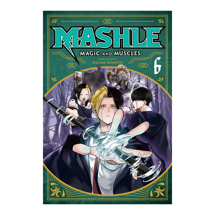 Mashle Magic and Muscles Volume 06 Manga Book Front Cover