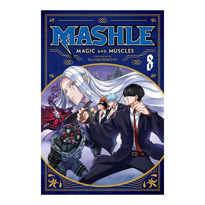 Mashle Magic and Muscles Volume 08 Manga Book Front Cover
