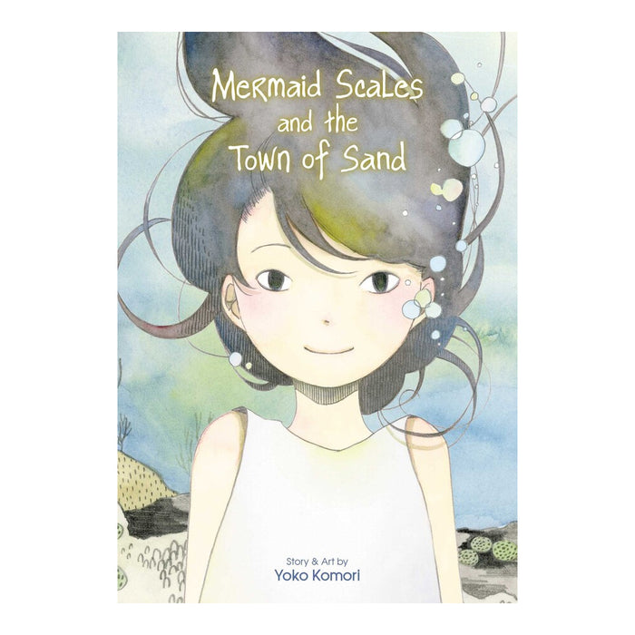 Mermaid Scales and the Town of Sand Manga Book Front Cover