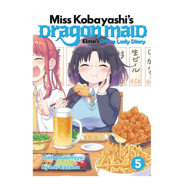 Miss Kobayashi's Dragon Maid Elma's Office Lady Diary Volume 05 Manga Book Front Cover