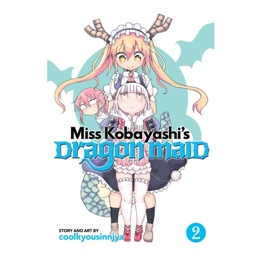 Miss Kobayashi's Dragon Maid Volume 02 Manga Book Front Cover