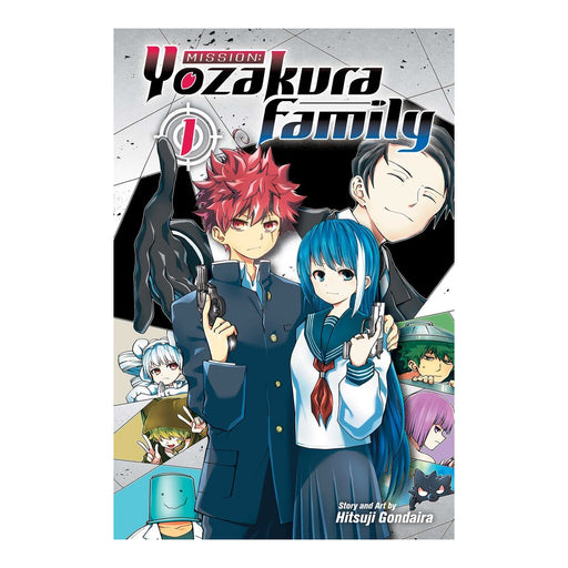 Mission Yozakura Family Volume 01 Manga Book Front Cover
