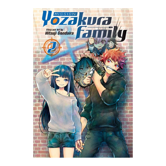 Mission Yozakura Family Volume 02 Manga Book Front Cover