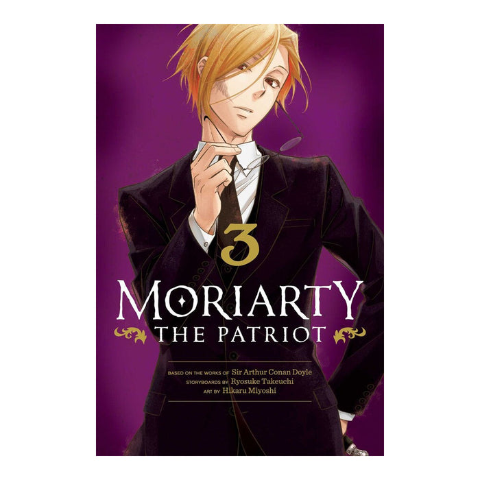 Moriarty the Patriot Volume 03 Manga Book Front Cover