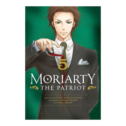 Moriarty the Patriot Volume 05 Manga Book Front Cover