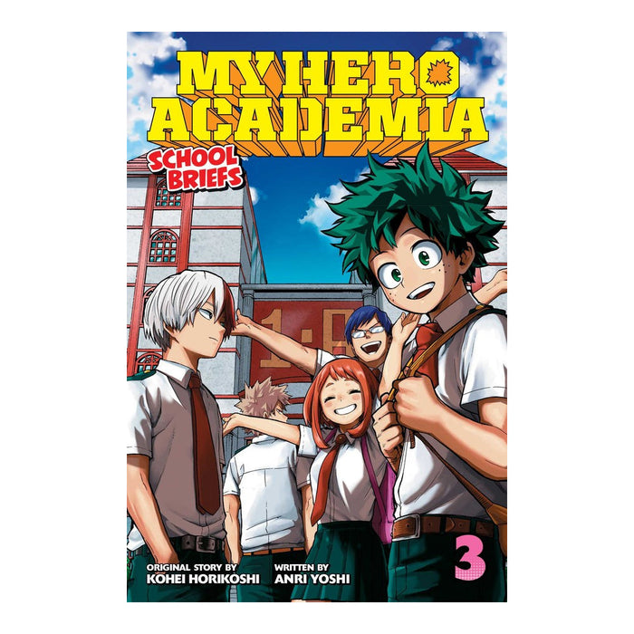 My Hero Academia School Briefs Volume 03 Manga Book Front Cover
