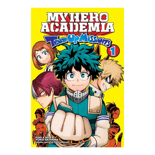 My Hero Academia Team-Up Missions Volume 01 Manga Book Front Cover