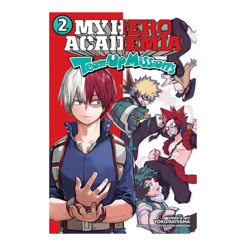 My Hero Academia Team-Up Missions Volume 02 Manga Book Front Cover