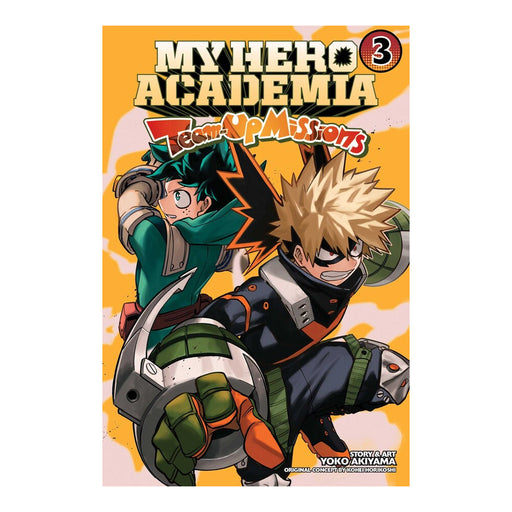 My Hero Academia Team-Up Missions Volume 03 Manga Book Front Cover