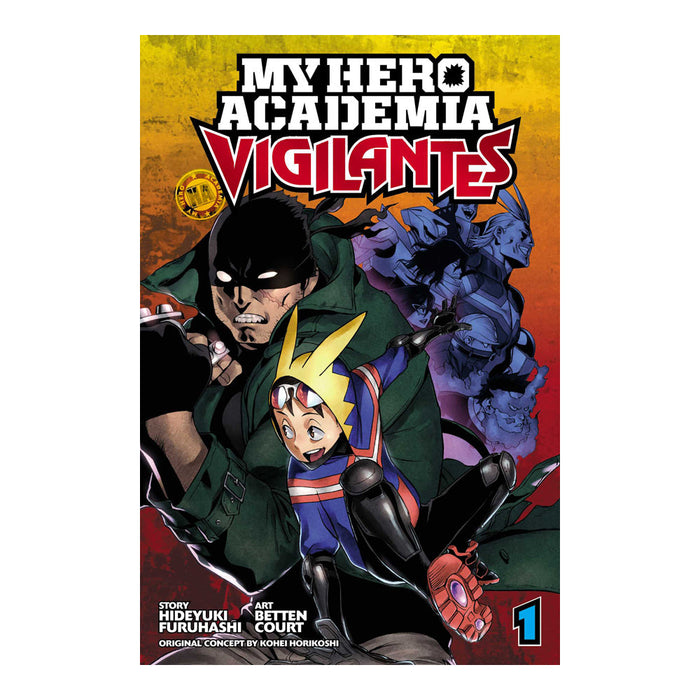My Hero Academia Vigilantes Volume 1 Manga Book Front Cover