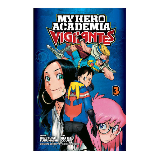 My Hero Academia Vigilantes Volume 3 Manga Book Front Cover