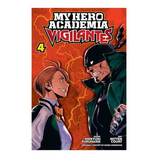 My Hero Academia Vigilantes Volume 4 Manga Book Front Cover