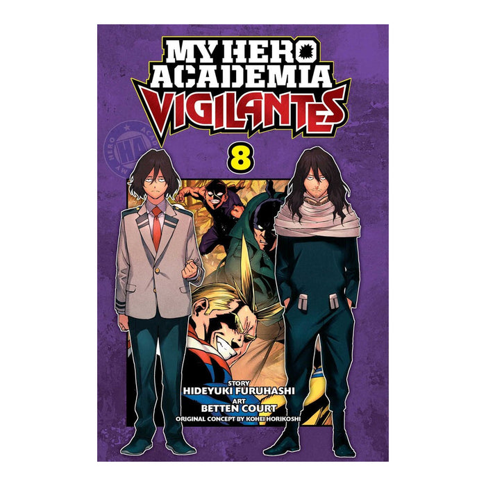 My Hero Academia Vigilantes Volume 8 Manga Book Front Cover