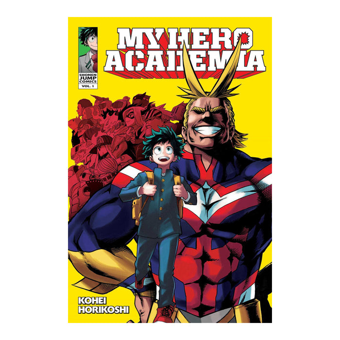 My Hero Academia Volume 1 Manga Book Front Cover