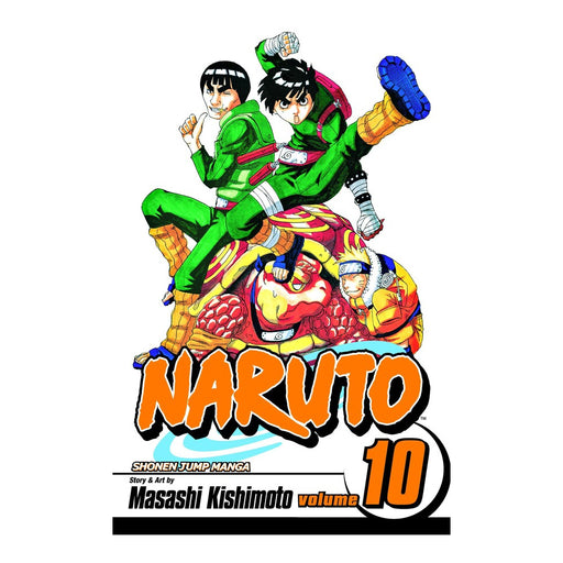 Naruto Volume 10 Manga Book Front Cover