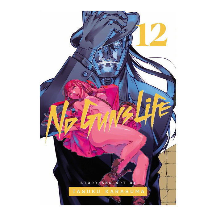 No Guns Life Volume 12 Manga Book Front Cover