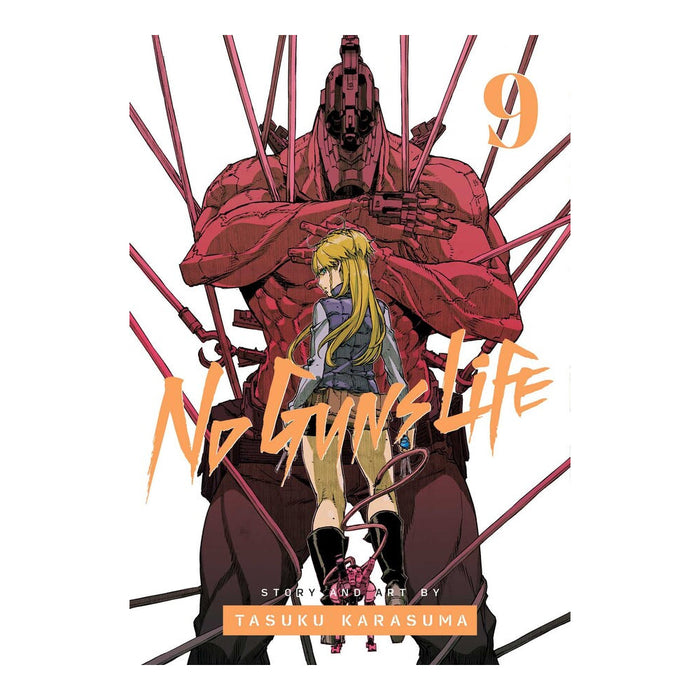 No Guns Life Volume 9 Manga Book Front Cover
