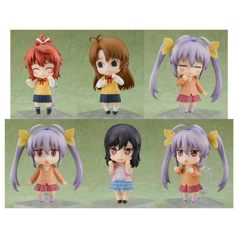 Non Non Biyori Nonstop Nendoroid More Face Swap Set of 6 Face Plates Image 2