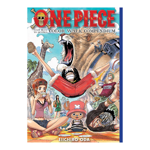 One Piece Color Walk Compendium East Blue to Skypiea Book Front Cover