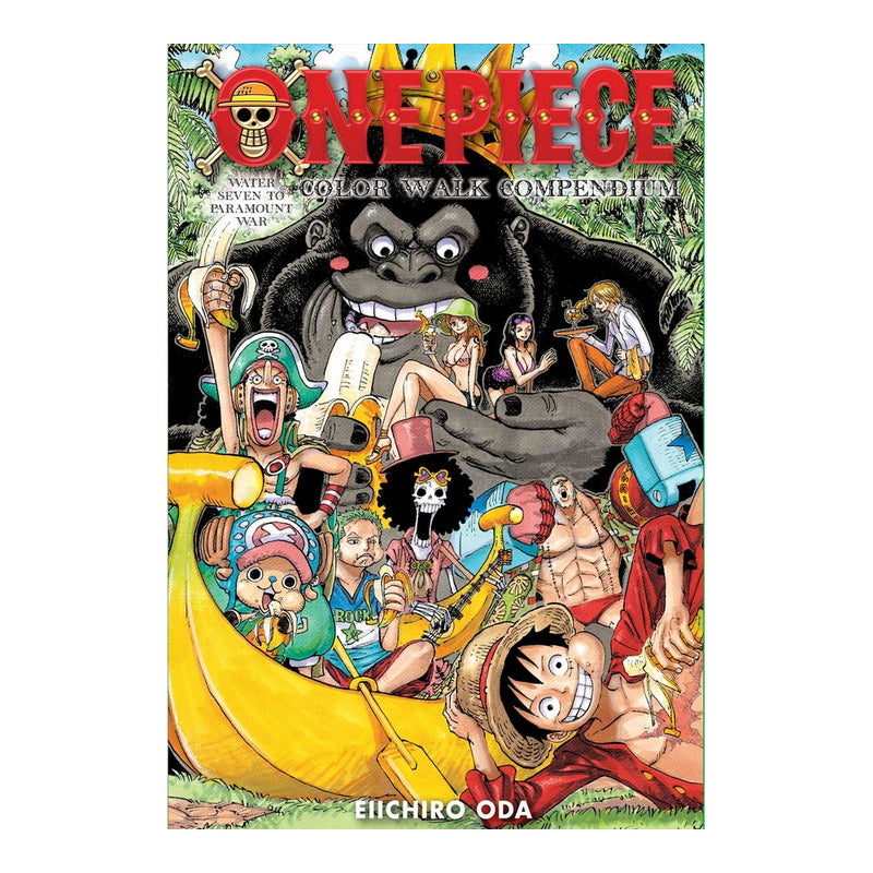 One Piece Color Walk Compendium Water Seven to Paramount War Front Cover