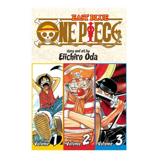 One Piece Omnibus Volume 01 Manga Book Front Cover