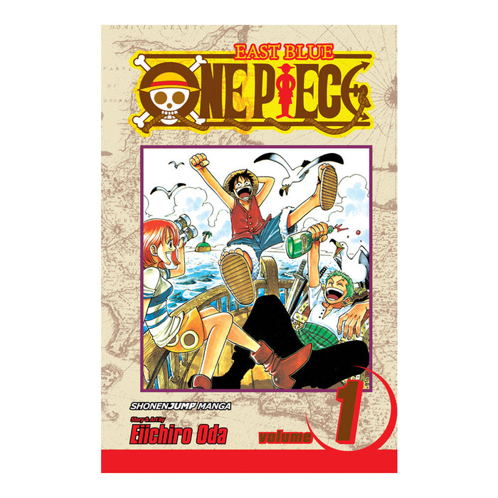 One Piece Volume 01 Manga Book Front Cover