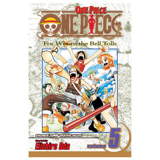 One Piece Volume 05 Manga Book Front Cover