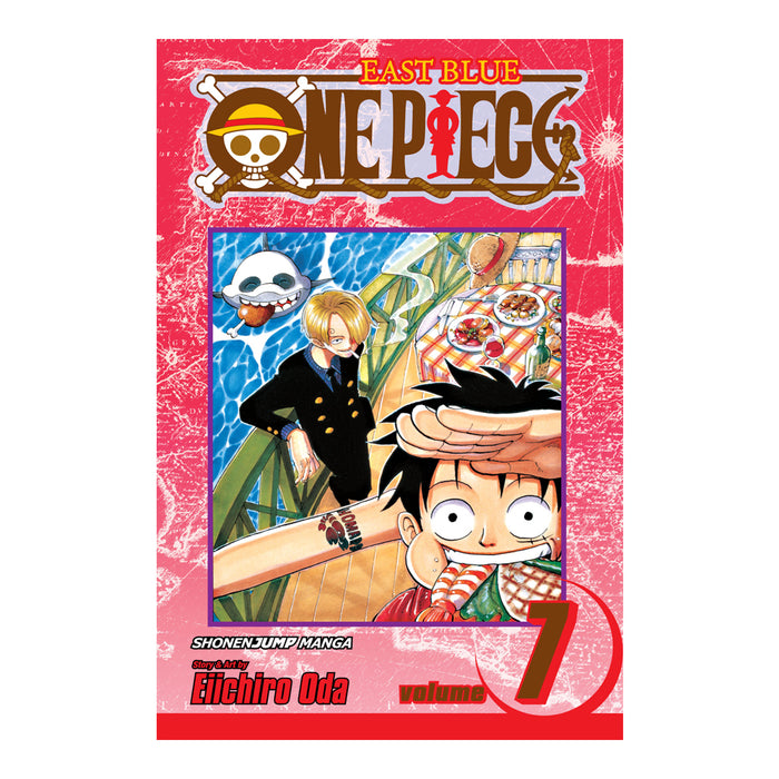 One Piece Volume 07 Manga Book Front Cover