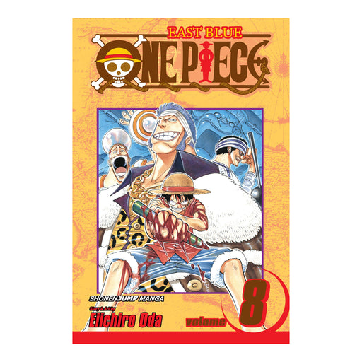 One Piece Volume 08 Manga Book Front Cover