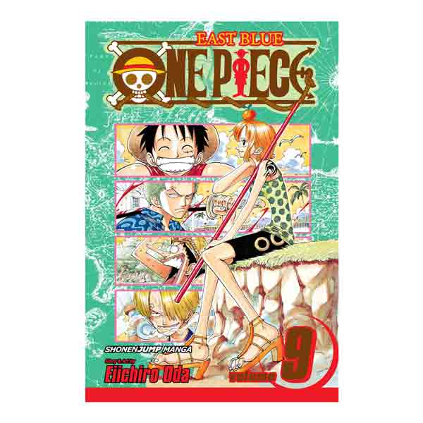 One Piece Volume 09 Manga Book Front Cover
