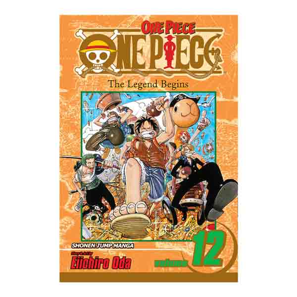 One Piece Volume 12 Manga Book Front Cover