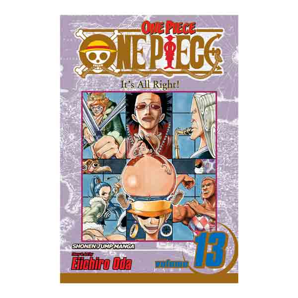 One Piece Volume 13 Manga Book Front Cover