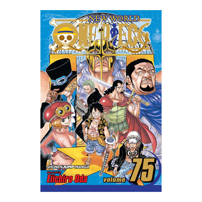 One Piece Volume 75 Manga Book Front Cover