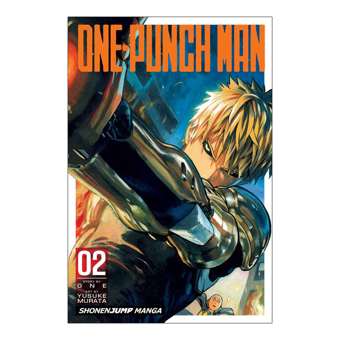 One Punch Man Volume 2 Manga Book Front Cover