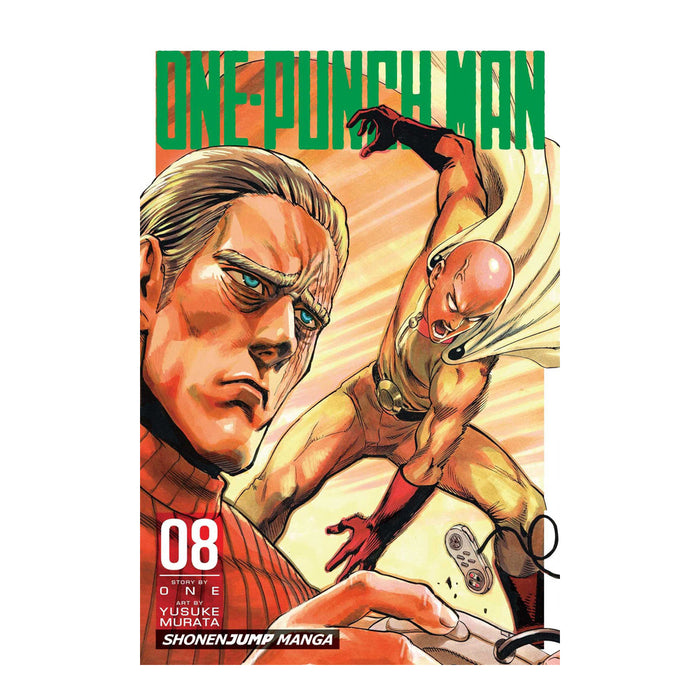 One Punch Man - Vol. 8 Manga Book Front Cover