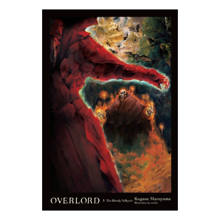 Overlord Light Novel Volume 03 The Bloody Valkyrie Book Front Cover