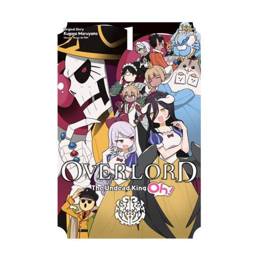 Overlord The Undead King Oh! Volume 01 Manga Book Front Cover