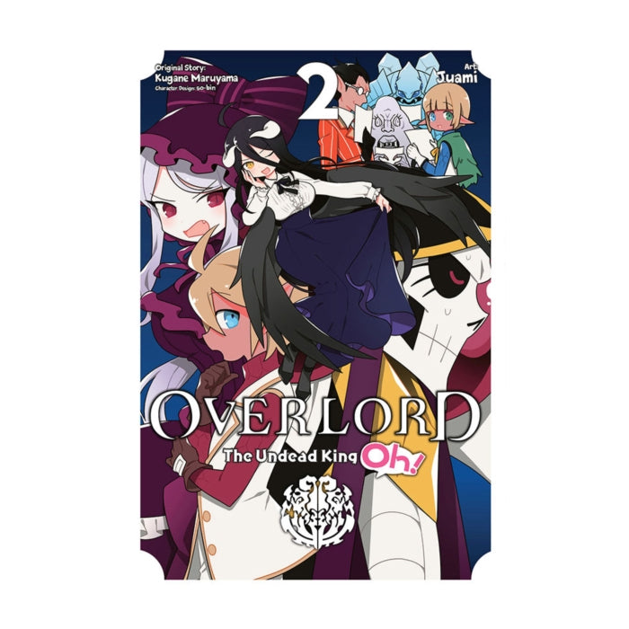 Overlord The Undead King Oh! Volume 02 Manga Book Front Cover