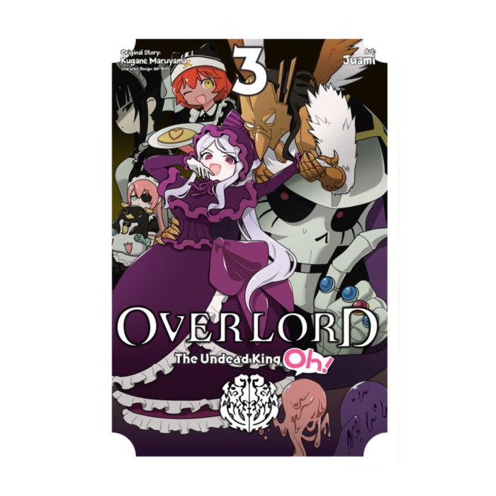 Overlord The Undead King Oh! Volume 03 Manga Book Front Cover
