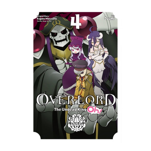 Overlord The Undead King Oh! Volume 04 Manga Book Front Cover