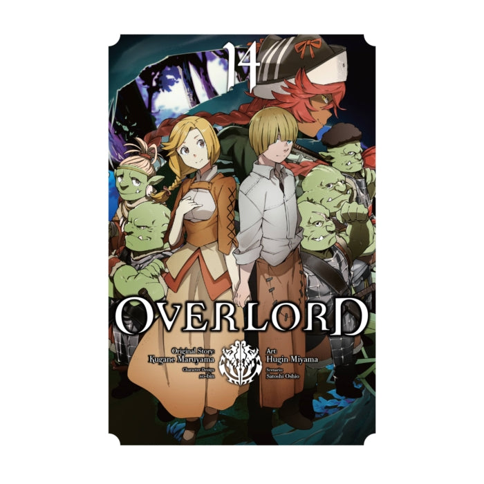Overlord Volume 14 Manga Book Front Cover