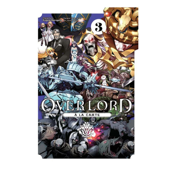Overlord a la Carte Volume 03 Manga Book Front Cover