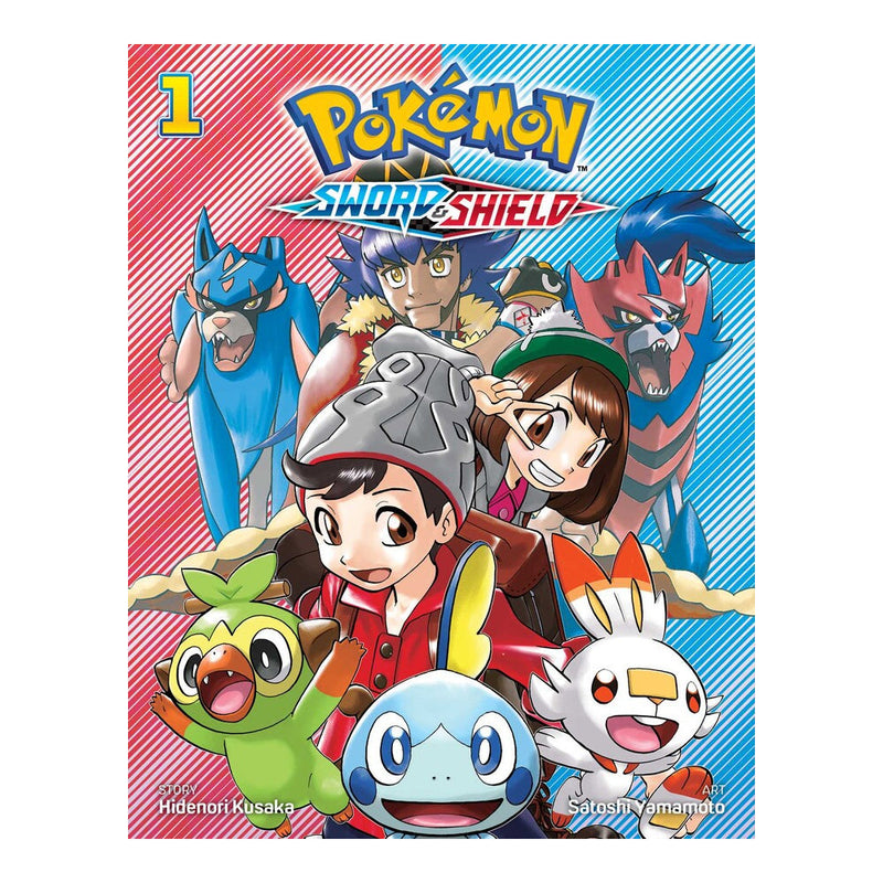 Pokemon Sword & Shield Volume 01 Manga Book Front Cover