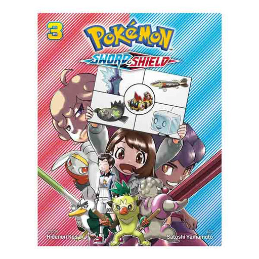 Pokemon Sword & Shield Volume 03 Manga Book Front Cover