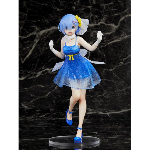 Re Zero Starting Life in Another World Rem (Clear Dress Ver.) Precious Taito Prize Figure Image 1