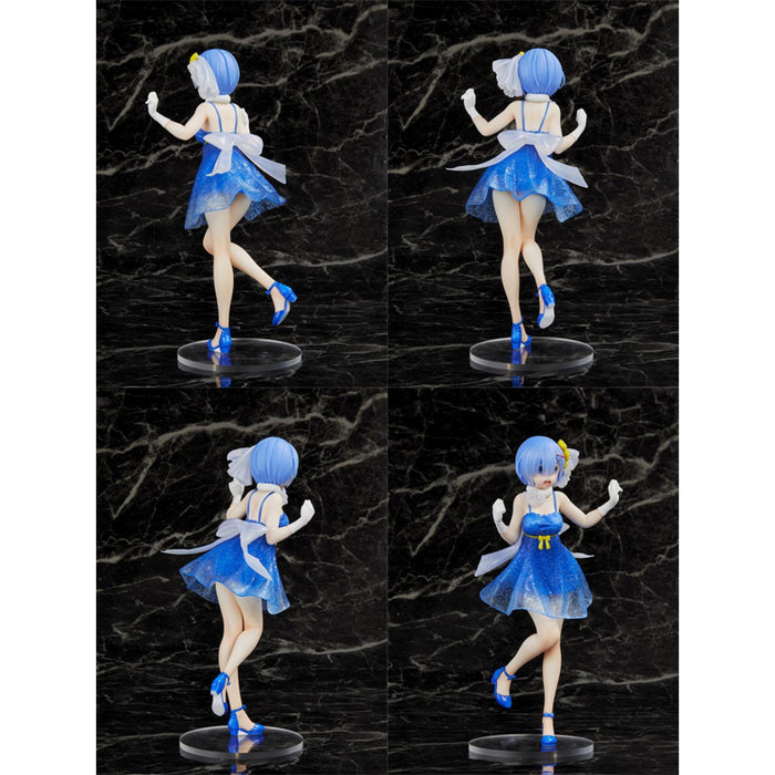 Re Zero Starting Life in Another World Rem (Clear Dress Ver.) Precious Taito Prize Figure Image 2