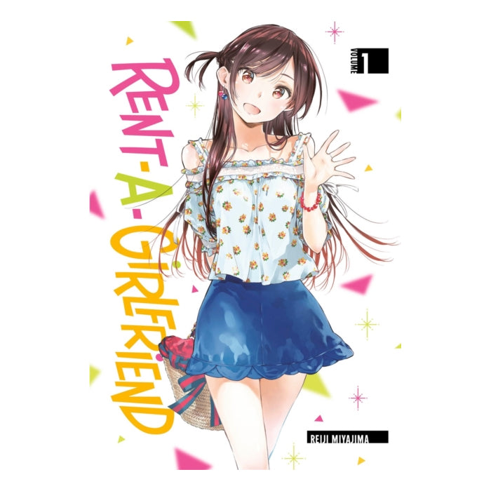Rent A Girlfriend Volume 01 Manga Book Front Cover