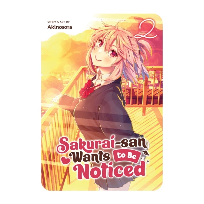Sakurai-san Wants to Be Noticed Volume 02 Manga Book Front Cover